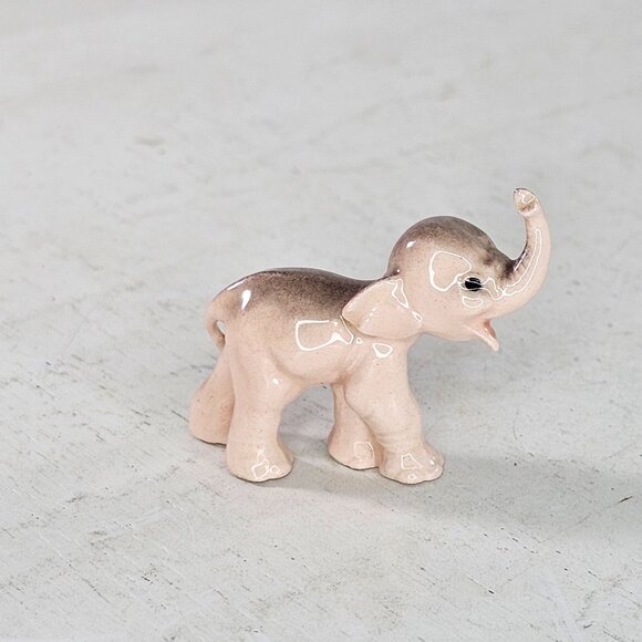 Hagen Renaker Krazy Kritters Pink Baby Elephant Miniature Figurine 50 Made - Picture 8 of 9